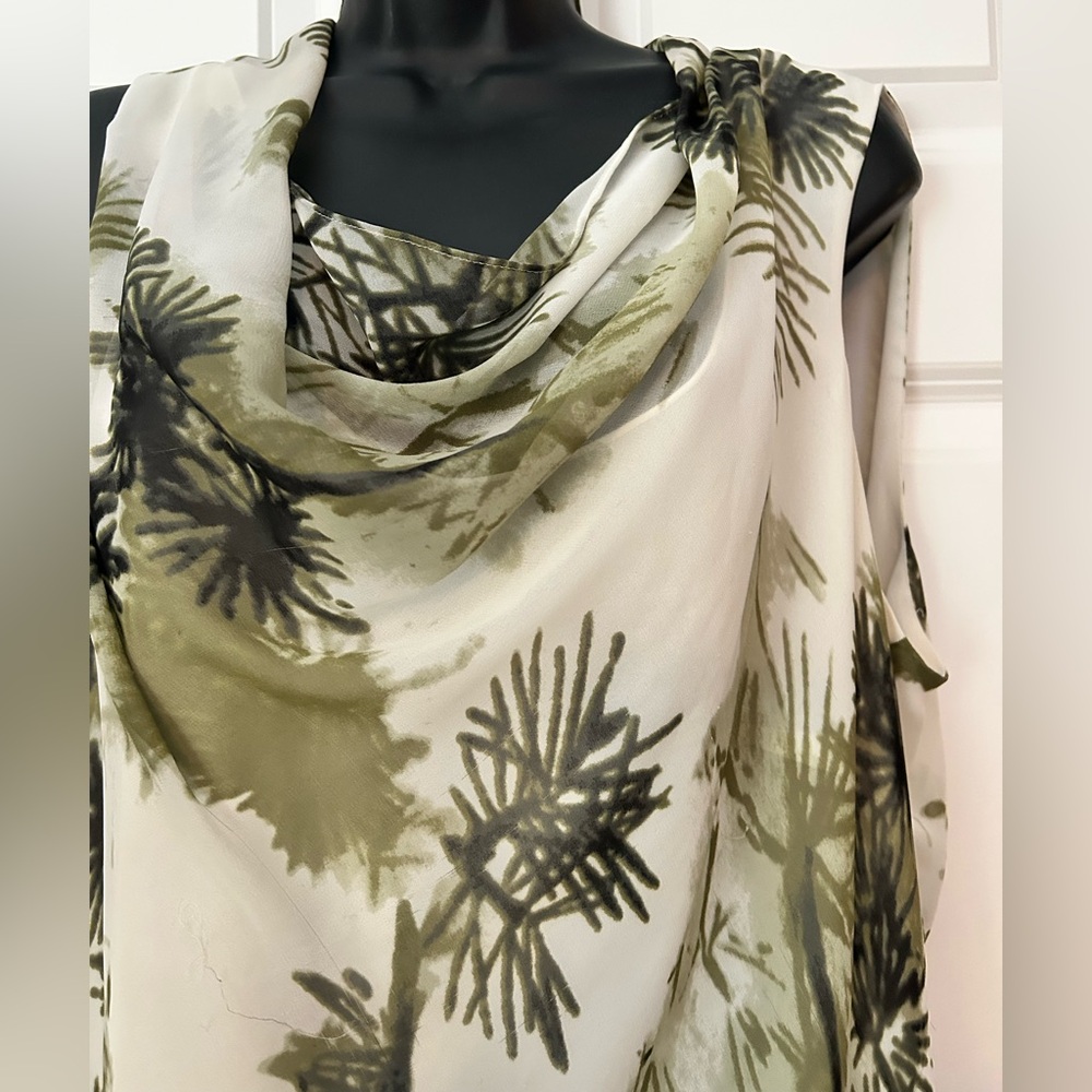 Kenneth Cole NY Draped Sleeveless Blouse - Picture 4 of 5